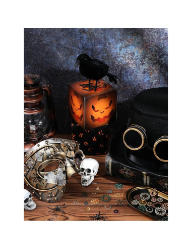 Conjunto de Disfraz Steampunk Libima para Hombre - Sombrero, Gafas y Más