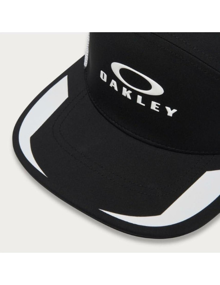 Gorra Trucker Oakley Podium para Hombres - Grande Negro/Blanco