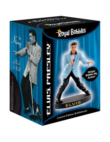 Estatua Coleccionable Elvis Presley BobbleHIPS Royal Bobbles 20.3 cm