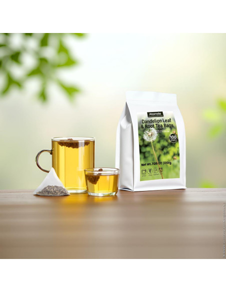Té Herbal Detox Atzamote 100 Bolsitas Diente de León Sin Cafeína