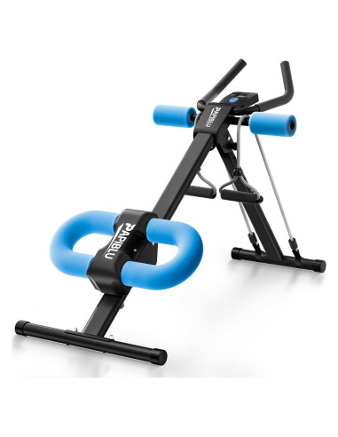 Entrenador Abdominal Ajustable PAPIBLU - Equipo Plegable para Ejercicio