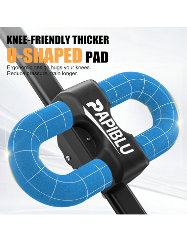 Entrenador Abdominal Ajustable PAPIBLU - Equipo Plegable para Ejercicio