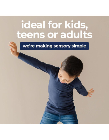 Camiseta de Compresión Suave para Niños - Azul Marino - Talla Mediana