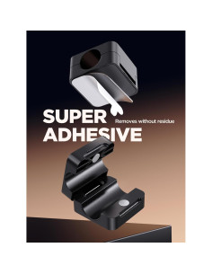 Organizador de Cables Magnético EIZLXQ 8 Piezas Negro 2