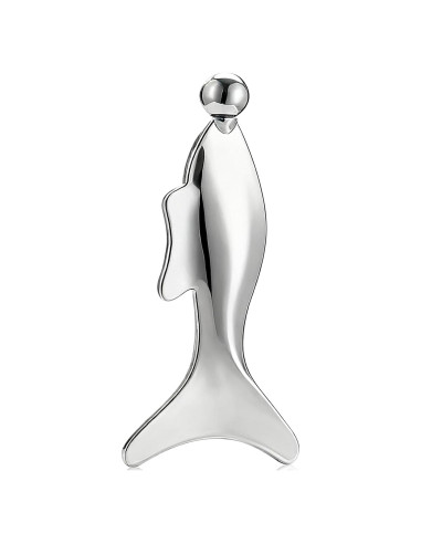 Herramienta de Masaje Gua Sha 4-en-1 Pez - Cuidado Facial