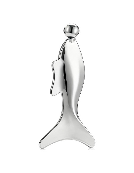 Herramienta de Masaje Gua Sha 4-en-1 Pez - Cuidado Facial