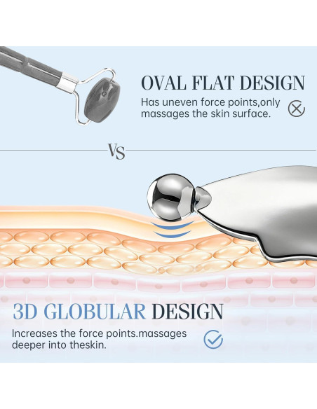 Herramienta de Masaje Gua Sha 4-en-1 Pez - Cuidado Facial