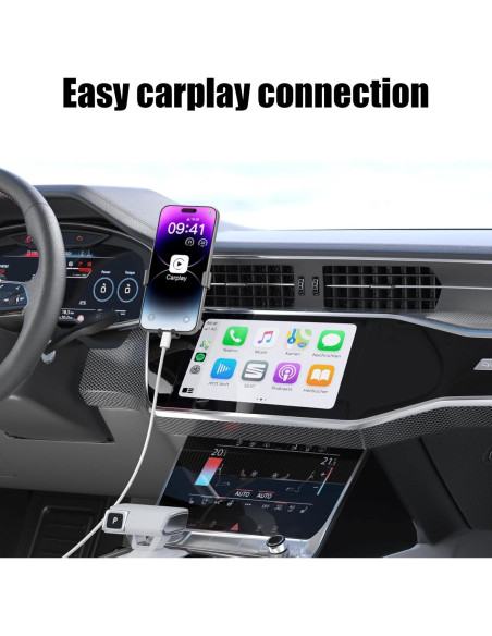 Cable de Carga Rápida Apple MFi ANSEIP 2 Unidades 0.91m