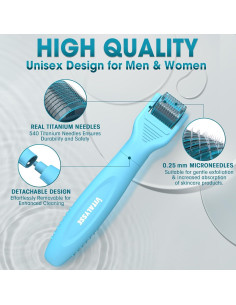 Rodillo Derma Vitalysse 0.25mm para Ojos y Cara - Microneedling 2