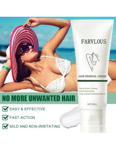 Crema Depiladora Suave Farvelous para Piel Sensible 150g 2