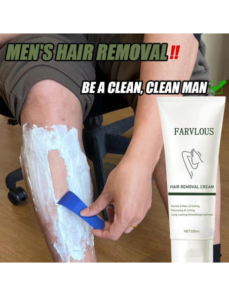 Crema Depiladora Suave Farvelous para Piel Sensible 150g