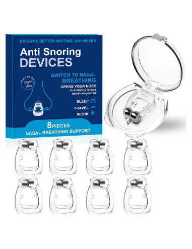 Dilatores Nasales Antisnoring Aikaplus 8PCS Transparente