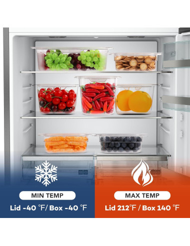 Bandejas de Plástico VOISEN 12 Paquete 17.5x16x10 cm