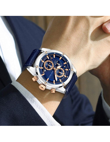 Reloj de Pulsera Multifuncional MF MINI FOCUS Azul 40mm