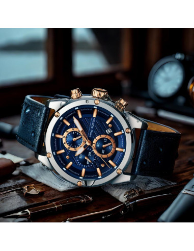 Reloj de Pulsera Multifuncional MF MINI FOCUS Azul 40mm