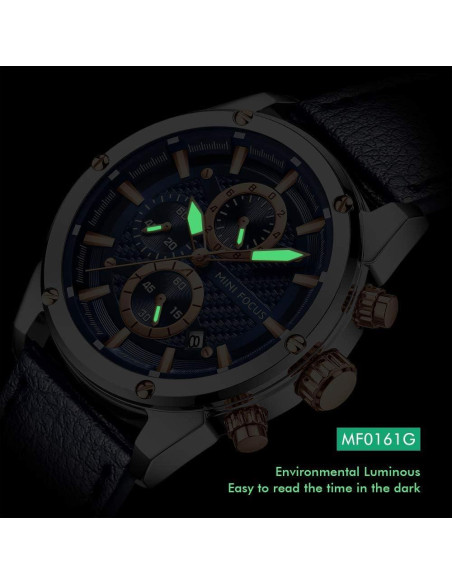 Reloj de Pulsera Multifuncional MF MINI FOCUS Azul 40mm