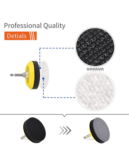 Kit de Pulido y Lijado 98 Piezas Zhi Ye 3 Pulgadas