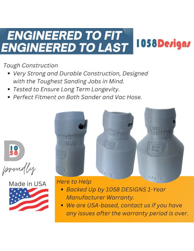 Adaptador de Manguera Aspiradora BLACK+DECKER 1-7/8" (4.76 cm)