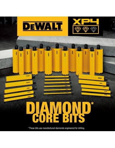 Broca de Núcleo de Diamante DEWALT 5.5" x 15" DW55023