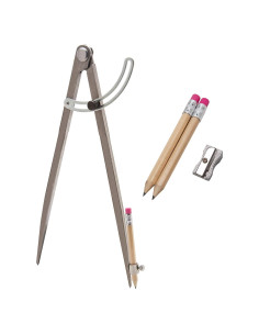 Compás de Carpintería ALLY 30.48 cm con Lápices y Sacapuntas