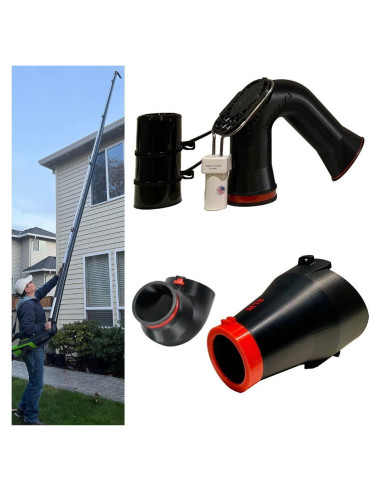 Kit de limpieza de canalones ArloCatcher 9.14m para Milwaukee 2724-20/2728-2