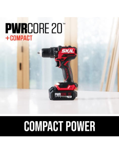 Taladro de Percusión Compacto Skil 20V Sin Escobillas 3-en-1 2
