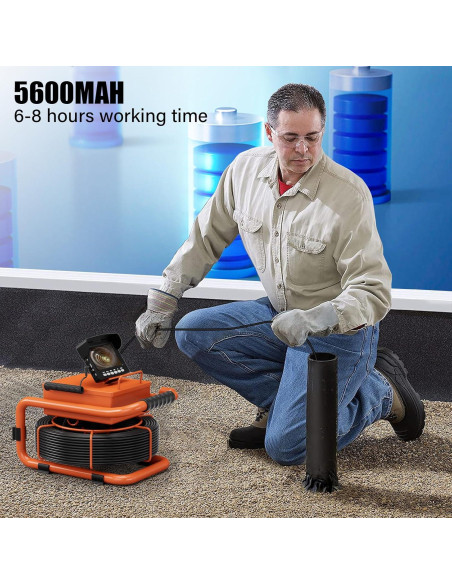 Cámara de Alcantarillado ESANHAO 30M HD 1000TVL 4.3" IPS