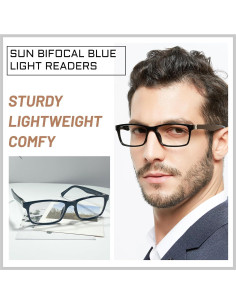 Gafas Bifocales de Lectura OCCI CHIARI para Hombres 2.5x 2