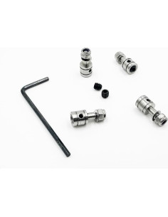 4 Conectores de Varilla de Empuje 2mm Acero Inoxidable URIMPAVIDO 2