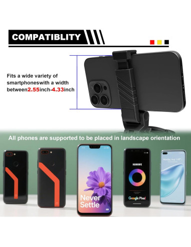 Mini Volante TXW con Soporte para Teléfono Xbox - Negro