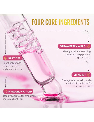 Aceite After Shave Fresa 50 ML - Hidratante y Calmante