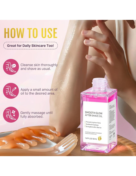 Aceite After Shave Fresa 50 ML - Hidratante y Calmante