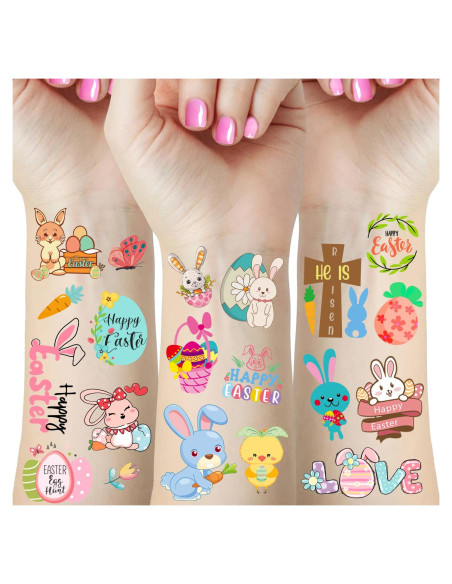 66 Tatuajes Temporales de Pascua para Niños - Poderoso