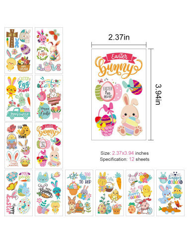 66 Tatuajes Temporales de Pascua para Niños - Poderoso