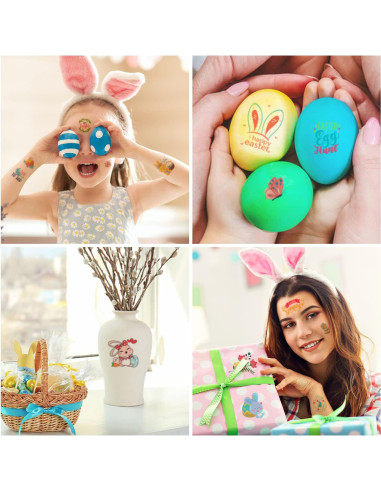 66 Tatuajes Temporales de Pascua para Niños - Poderoso