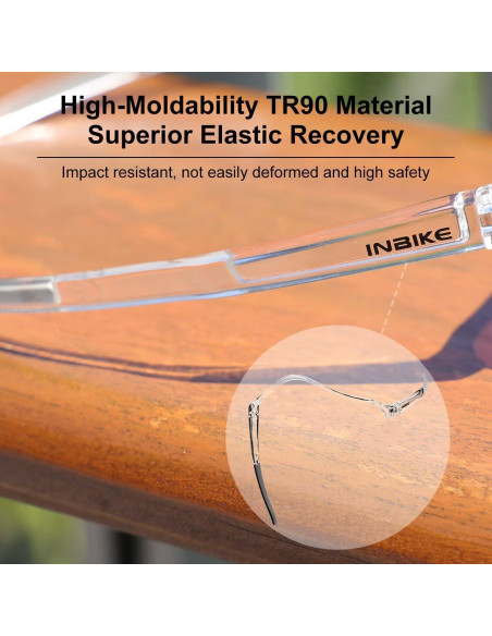 Gafas de Ciclismo INBIKE Foto-cromáticas Anti-vaho UV400