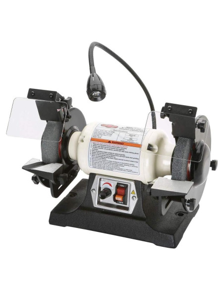 Esmeril de Banco Shop Fox W1839 6" Velocidad Variable LED