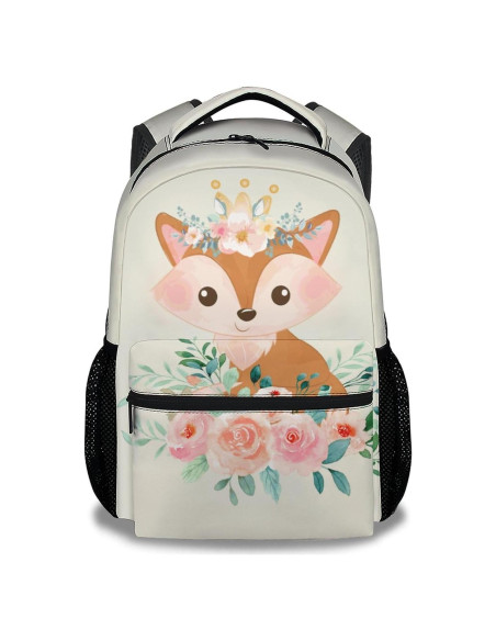 Mochila Escolar UNIKITTY Zorro para Niñas 40.6 cm Ligera