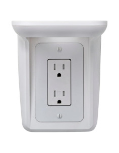 Estante de Pared Multiusos Knox Gear Blanco con Gestión de Cables