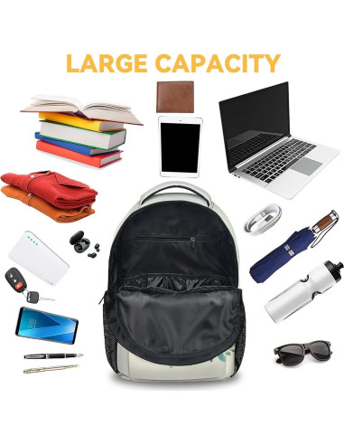 Mochila Escolar UNIKITTY Zorro para Niñas 40.6 cm Ligera