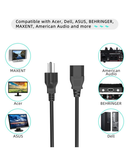 Cable de carga AC Audio-Technica AT-LP5 - 56.7g, 5.08x2.54cm