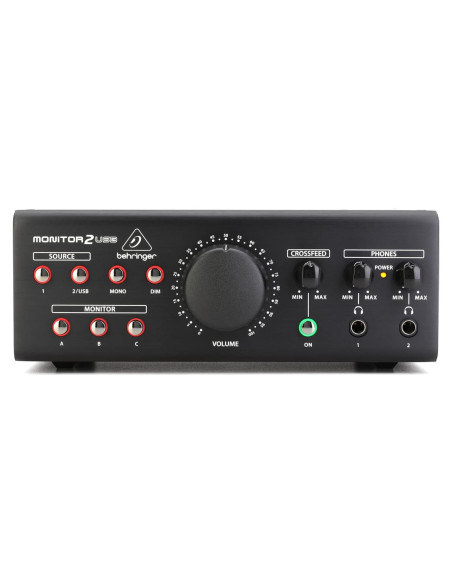 Controlador de Monitoreo Behringer MONITOR2USB USB VCA