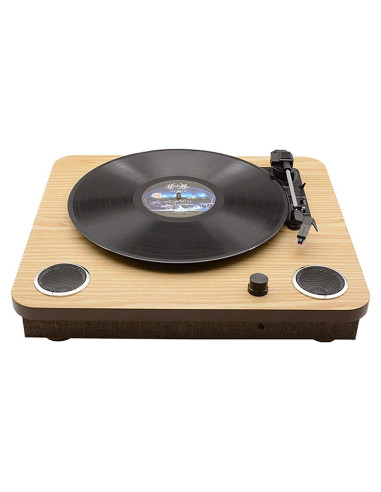 Reproductor de Vinilo Retro EHVYBDX con Altavoz Estéreo