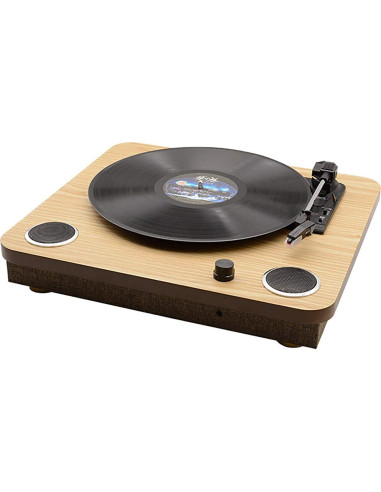 Reproductor de Vinilo Retro EHVYBDX con Altavoz Estéreo