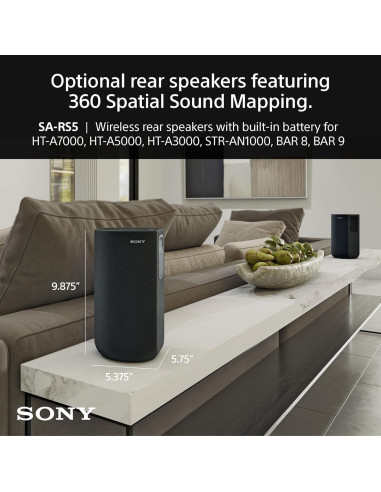 Altavoces Inalámbricos Sony SA-RS5 para Sonido Envolvente 360