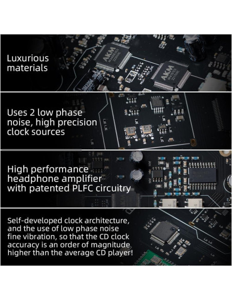 Reproductor de CD SMSL PL200 MQA con DAC AK4499EX Bluetooth 5.1