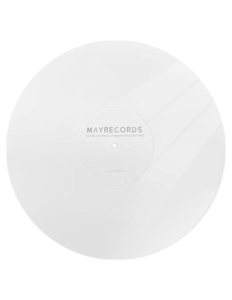 Alfombrilla Antiestática para Turntable 30 cm sdroceRyaM Blanco