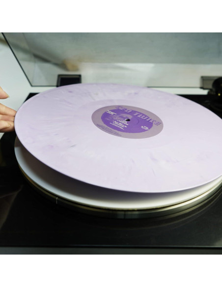 Alfombrilla Antiestática para Turntable 30 cm sdroceRyaM Blanco