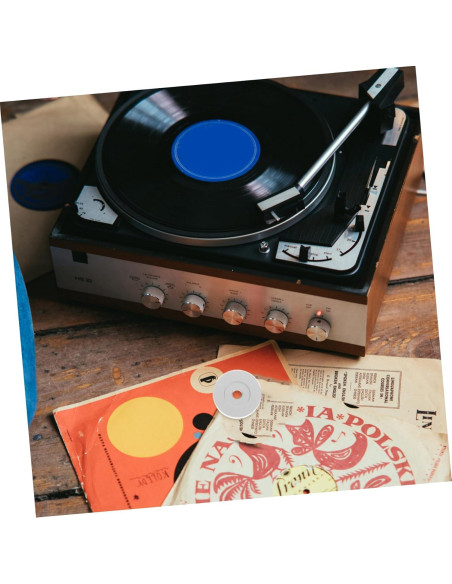 Adaptador de Vinilo NUOBESTY 7 Pulgadas Aluminio Precisión