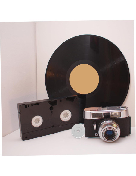 Adaptador de Vinilo NUOBESTY 7 Pulgadas Aluminio Precisión